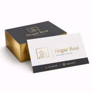 Tarjeta Foil Dorado
