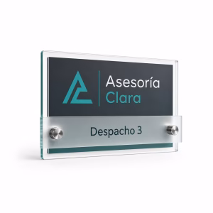 Placa Corporativa Despacho