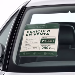 Adhesivo para Parabrisas de Venta