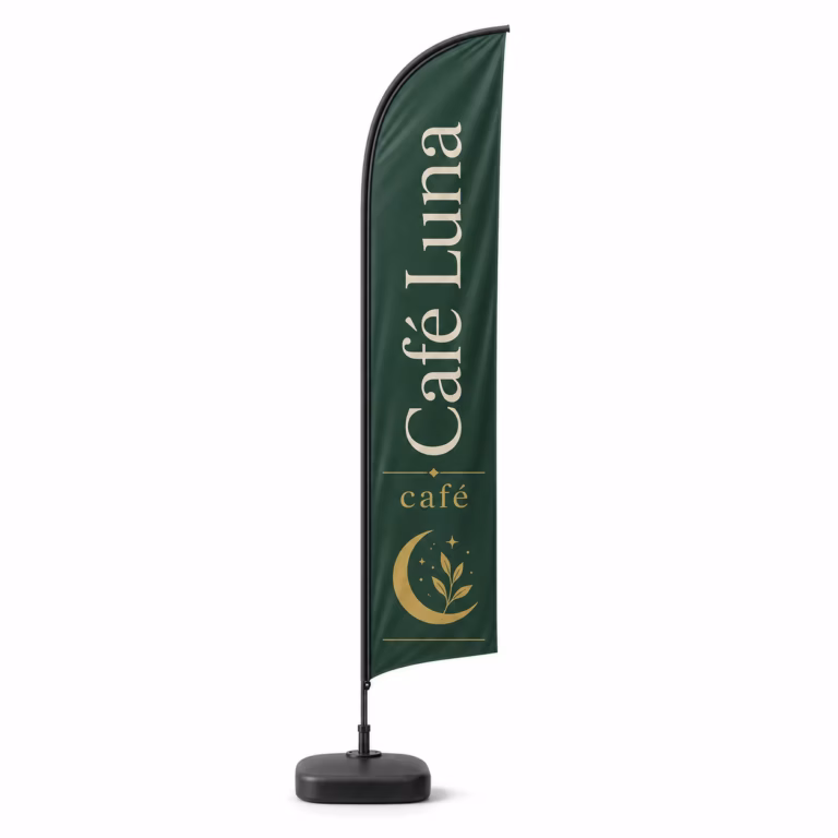 Bandera de Pluma o Vela