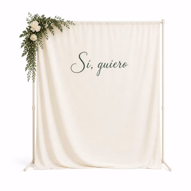 Photocall para Bodas