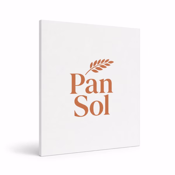 Mockup de panel de cartón pluma para catálogo de productos de impresión.