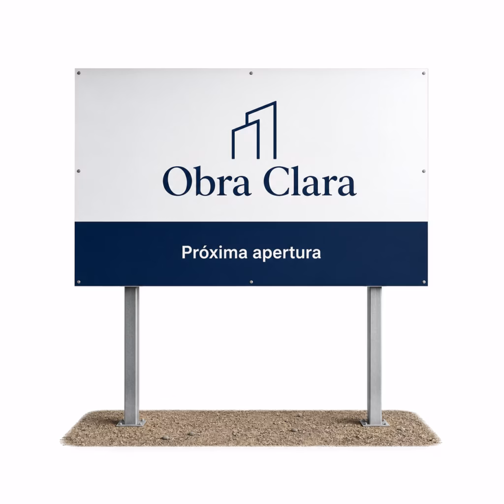 Cartel de Obra