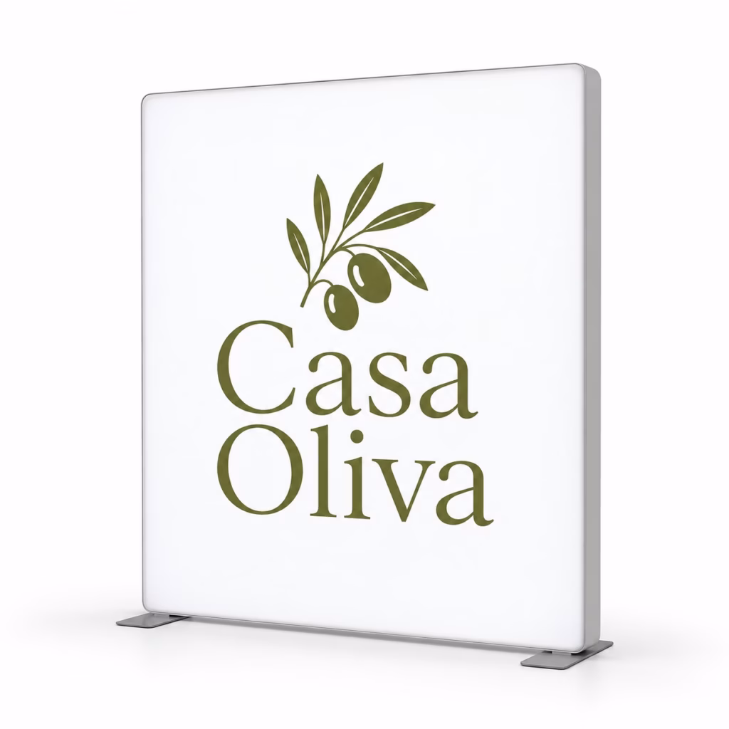 Caja de Luz con Lona Backlit
