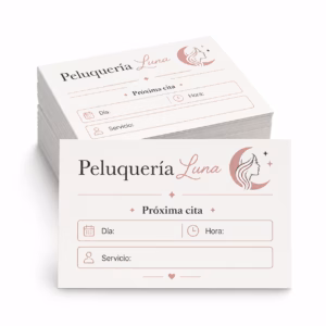 Mockup de tarjetas para citas para catálogo de productos de impresión.
