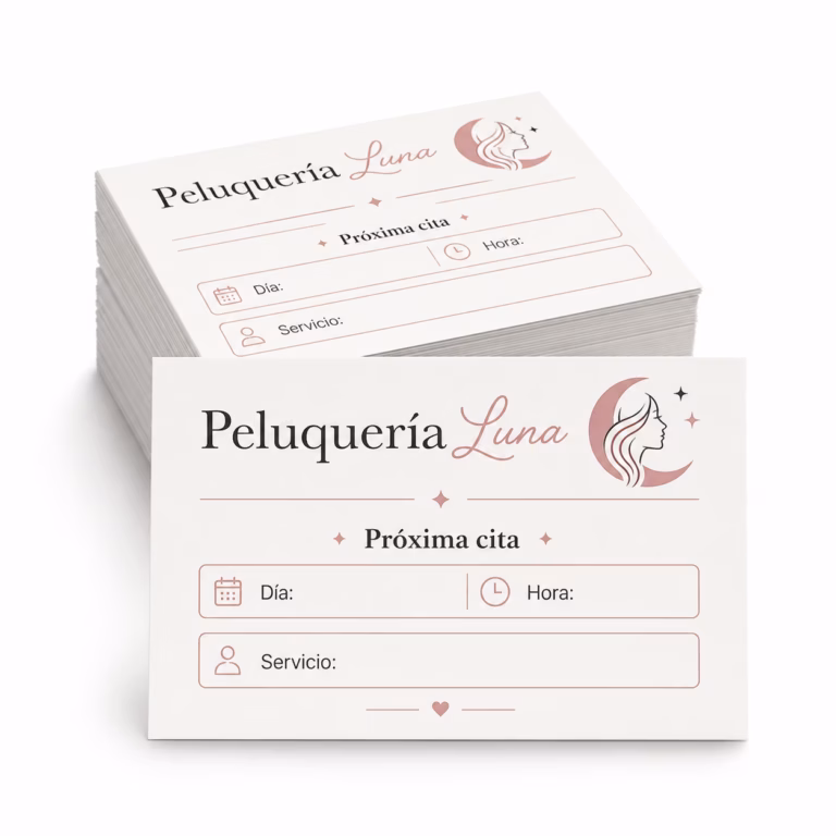 Tarjetas para Citas