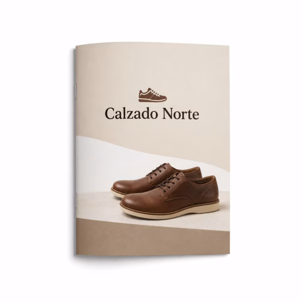 Mockup de catalogos grapados para catálogo de productos de impresión.