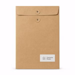 Mockup de sobres bolsa para catálogo de productos de impresión.