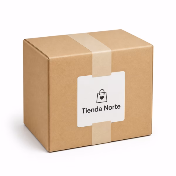 Mockup de cajas de envío para catálogo de productos de impresión.
