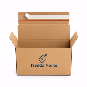 Mockup de cajas ecommerce para catálogo de productos de impresión.