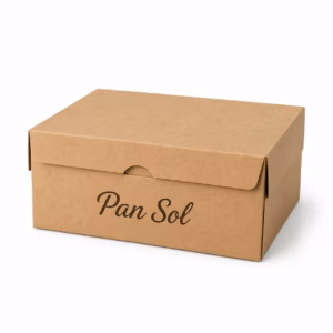 Mockup de cajas para alimentacion para catálogo de productos de impresión.