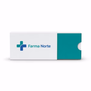 Mockup de sleeves para catálogo de productos de impresión.