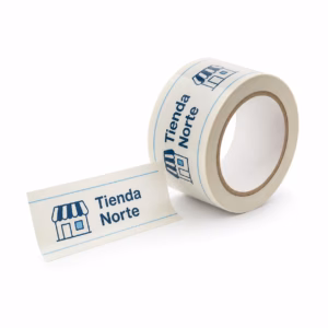Mockup de precinto para catálogo de productos de impresión.