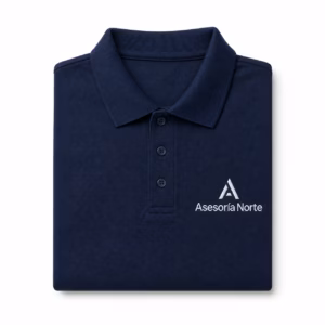 Mockup de polos para catálogo de productos de impresión.