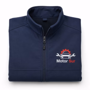 Mockup de chaquetas para catálogo de productos de impresión.