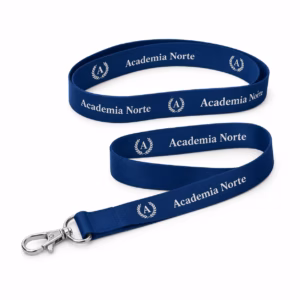 Mockup de lanyards para catálogo de productos de impresión.