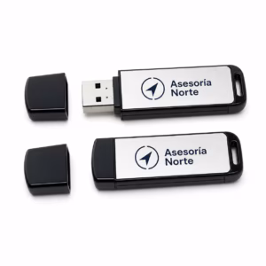 Mockup de memorias usb para catálogo de productos de impresión.