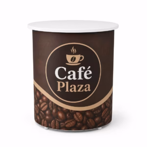 Mockup de mesa promocional para catálogo de productos de impresión.