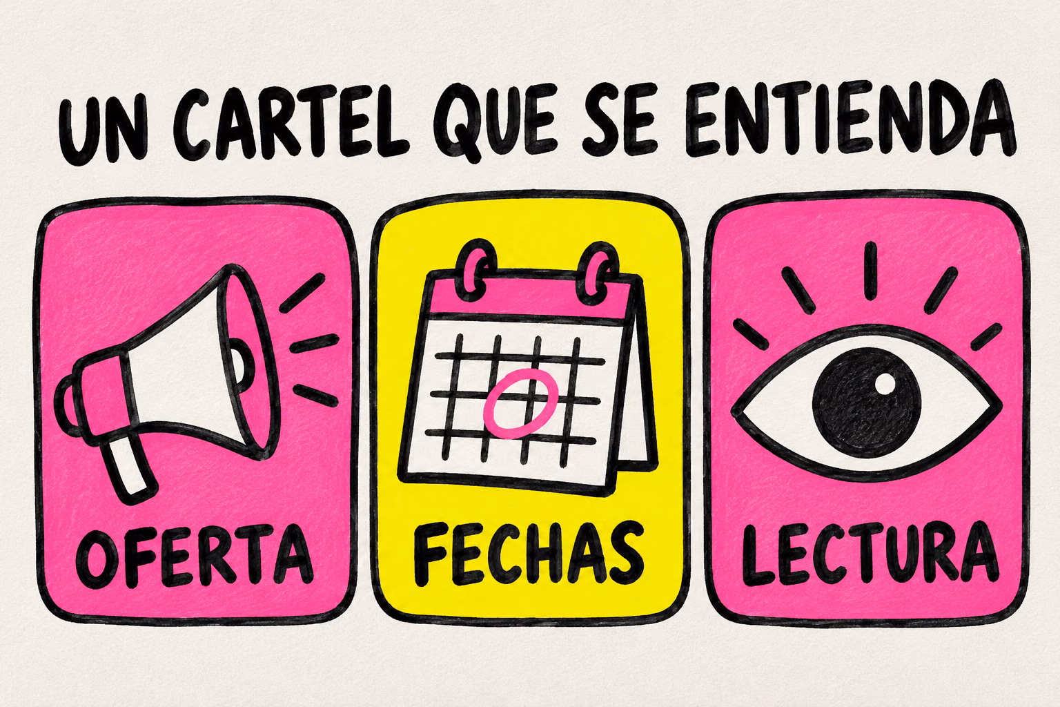 Infografía para carteles de Black Friday: oferta, fechas y lectura